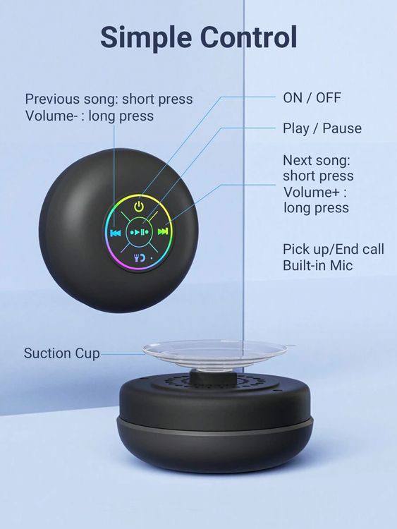 Waterproof Shower Speaker